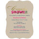 Latte Floral Couples Shower Invitations Image 4 of 5